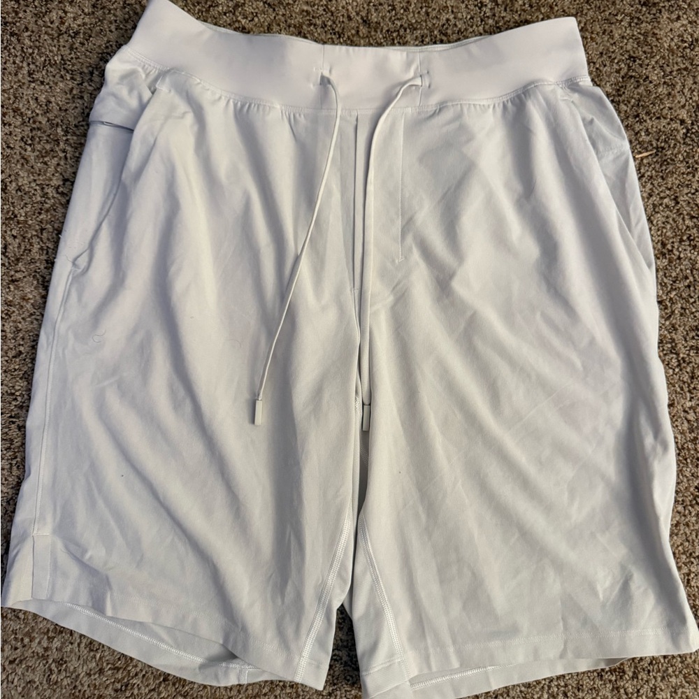 lululemon Men's White Athletic Shorts